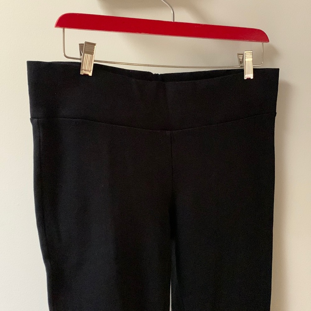 JW ponte knit pull on legging with zip at ankle